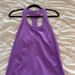 FABLETICS Purple Racerback Tank Top